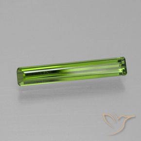 Tormalina Verde foresta naturale da 1.36 ct, Ottagonale / Taglio smeraldo, VVS-VS