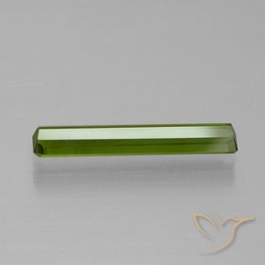 Tormalina Verde foresta naturale da 1.36 ct, Ottagonale / Taglio smeraldo, VVS-VS