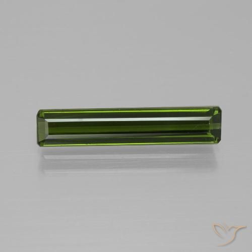 Tormalina Verde foresta naturale da 1.88 ct, Ottagonale / Taglio smeraldo, VVS-VS