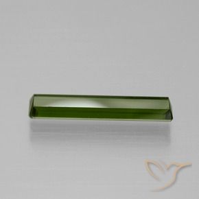 Tormalina Verde foresta naturale da 1.88 ct, Ottagonale / Taglio smeraldo, VVS-VS