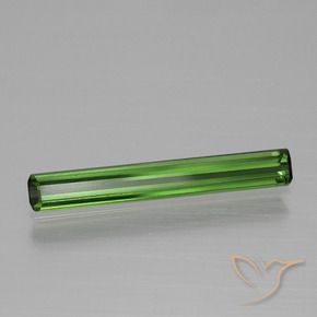 Tormalina Verde foresta naturale da 1.08 ct, Ottagonale / Taglio smeraldo, VVS-VS
