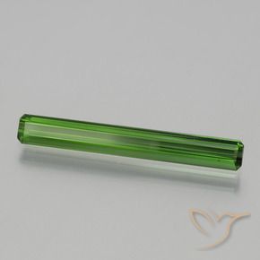 Tormalina Verde medio naturale da 1.76 ct, Ottagonale / Taglio smeraldo, VS