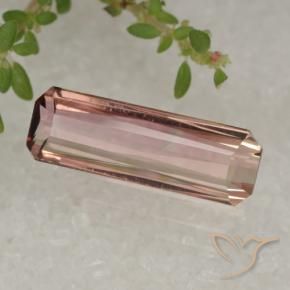 Tormalina Rosa Molto Chiaro naturale da 2.51 ct, Ottagonale / Taglio smeraldo, VVS-VS