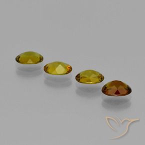 Gemme di Tormalina Marrone caldo naturale da 2.07 ct, Ovale, VVS-VS