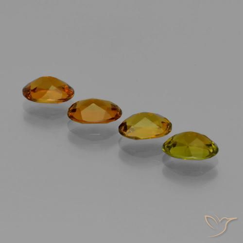 Gemme di Tormalina Da marrone scuro a dorato rossastro naturale da 2.62 ct, Ovale, VVS-VS