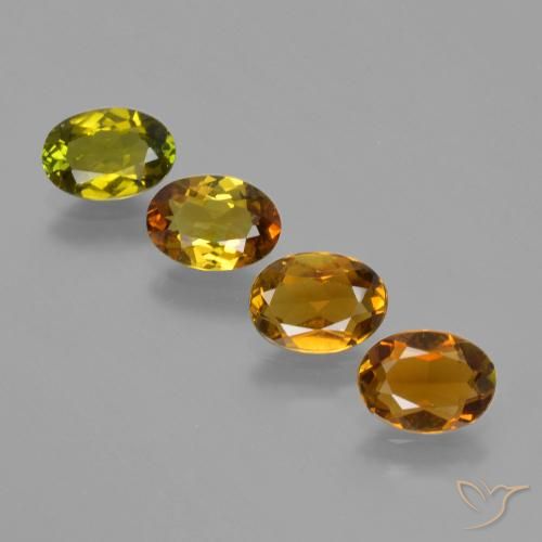 Gemme di Tormalina Terra d'oro naturale da 2.71 ct, Ovale, VS