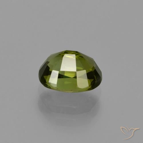 Tormalina Verde foresta naturale da 1.23 ct, Taglio ovale, VS