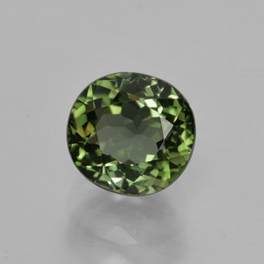 Tormalina Verde foresta naturale da 1.43 ct, Taglio ovale, VVS-VS