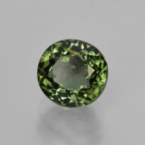 Tormalina Verde foresta naturale da 1.43 ct, Taglio ovale, VVS-VS
