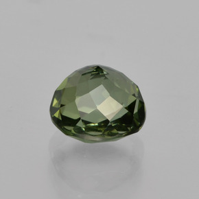 Tormalina Verde foresta naturale da 1.43 ct, Taglio ovale, VVS-VS