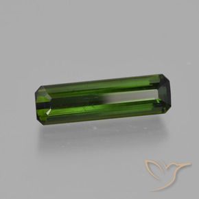 Tormalina Verde scuro naturale da 2.02 ct, Ottagonale / Taglio smeraldo, VS