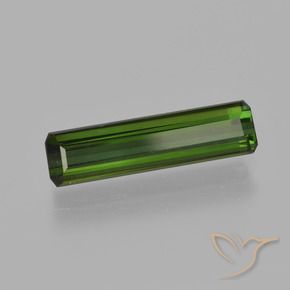 Tormalina Verde foresta naturale da 1.91 ct, Ottagonale / Taglio smeraldo, VVS-VS