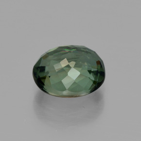 Tormalina naturale verde da 1,31 ct, taglio ovale, VS