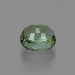 Tormalina Verde giallastro naturale da 1.26 ct, Taglio ovale, VS