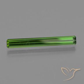 Tormalina Verde medio naturale da 1.50 ct, Ottagonale / Taglio smeraldo, VVS-VS