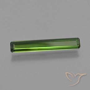 Tormalina Verde scuro naturale da 1.53 ct, Ottagonale / Taglio smeraldo, VS