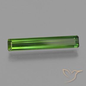 Tormalina Verde foresta naturale da 1.52 ct, Ottagonale / Taglio smeraldo, VVS-VS