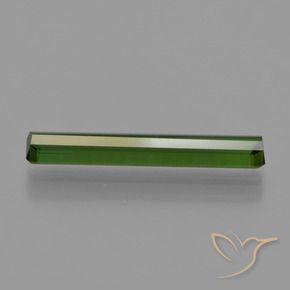 Tormalina Verde foresta naturale da 1.52 ct, Ottagonale / Taglio smeraldo, VVS-VS