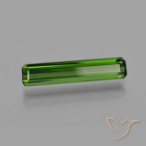 Tormalina Verde scuro naturale da 1.59 ct, Ottagonale / Taglio smeraldo, VS
