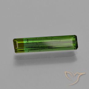 Tormalina Verde terroso naturale da 1.52 ct, Ottagonale / Taglio smeraldo, VS-SI