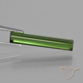 Tormalina Verde foresta naturale da 1.53 ct, Ottagonale / Taglio smeraldo, VVS-VS