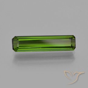 Tormalina Verde foresta naturale da 1.54 ct, Ottagonale / Taglio smeraldo, VS