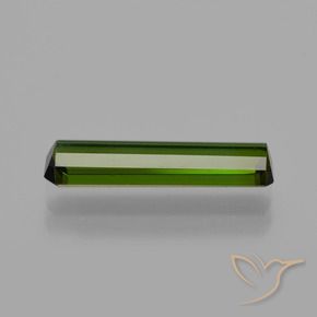 Tormalina Verde foresta naturale da 1.54 ct, Ottagonale / Taglio smeraldo, VS