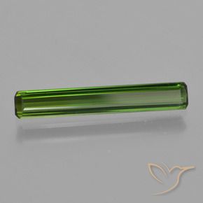 Tormalina Verde terroso naturale da 1.11 ct, Ottagonale / Taglio smeraldo, VS