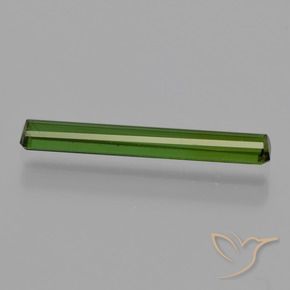 Tormalina Verde terroso naturale da 1.11 ct, Ottagonale / Taglio smeraldo, VS