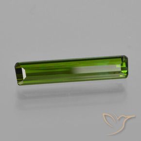 Tormalina Verde foresta naturale da 1.16 ct, Ottagonale / Taglio smeraldo, VS