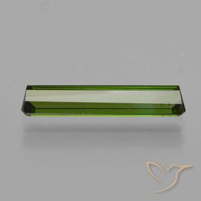 Tormalina Verde foresta naturale da 1.16 ct, Ottagonale / Taglio smeraldo, VS