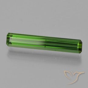 Tormalina Verde medio naturale da 1.08 ct, Ottagonale / Taglio smeraldo, VVS-VS