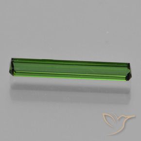 Tormalina Verde medio naturale da 1.08 ct, Ottagonale / Taglio smeraldo, VVS-VS