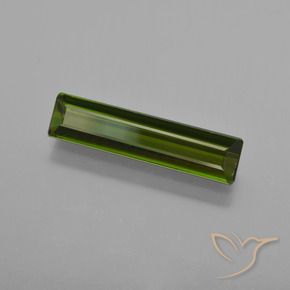 Tormalina Verde terroso naturale da 2.01 ct, Ottagonale / Taglio smeraldo, VS