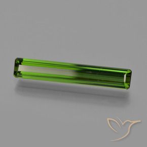 Tormalina Verde scuro naturale da 2.11 ct, Ottagonale / Taglio smeraldo, VVS-VS