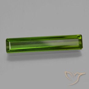 Tormalina Verde scuro naturale da 2.34 ct, Ottagonale / Taglio smeraldo, VVS-VS