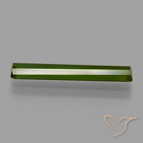 Tormalina Verde scuro naturale da 2.34 ct, Ottagonale / Taglio smeraldo, VVS-VS