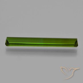 Tormalina Verde scuro naturale da 2.52 ct, Ottagonale / Taglio smeraldo, VVS-VS