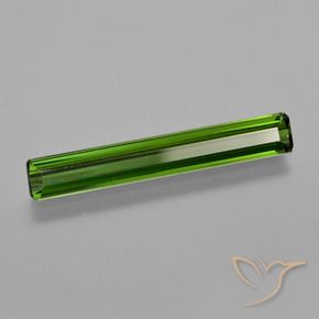 Tormalina Verde medio naturale da 2.01 ct, Ottagonale / Taglio smeraldo, VVS-VS