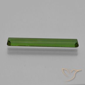 Tormalina Verde medio naturale da 2.01 ct, Ottagonale / Taglio smeraldo, VVS-VS