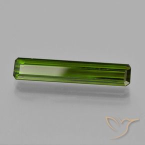Tormalina Verde scuro naturale da 3.19 ct, Ottagonale / Taglio smeraldo, VS