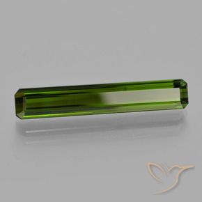 Tormalina Verde profondo della foresta naturale da 3.24 ct, Ottagonale / Taglio smeraldo, VS