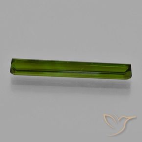 Tormalina Verde terroso naturale da 3.27 ct, Ottagonale / Taglio smeraldo, VS