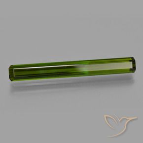 Tormalina Verde scuro naturale da 3.19 ct, Ottagonale / Taglio smeraldo, VS