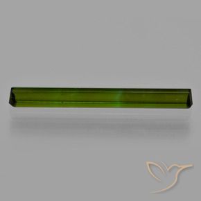Tormalina Verde scuro naturale da 3.19 ct, Ottagonale / Taglio smeraldo, VS