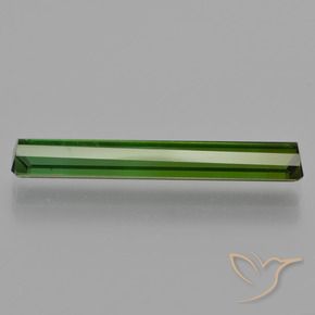 Tormalina Verde scuro naturale da 2.60 ct, Ottagonale / Taglio smeraldo, VS