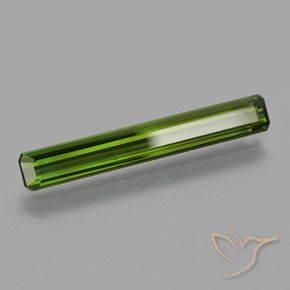 Tormalina Verde terroso naturale da 2.00 ct, Ottagonale / Taglio smeraldo, VS