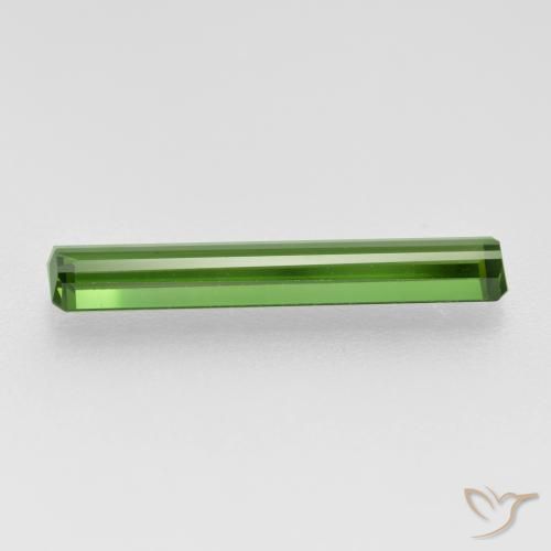 Tormalina Verde naturale da 1.35 ct, Ottagonale / Taglio smeraldo, VS