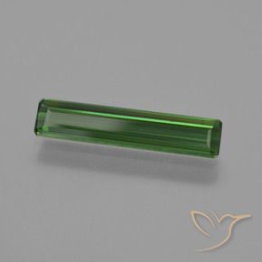 Tormalina Verde foresta naturale da 1.35 ct, Ottagonale / Taglio smeraldo, VS