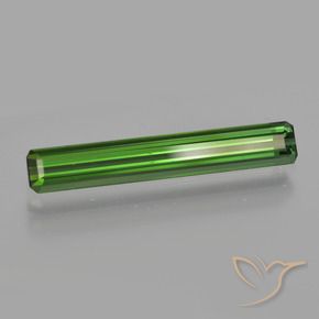 Tormalina Verde foresta naturale da 1.60 ct, Ottagonale / Taglio smeraldo, VS